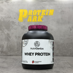 Nutrigenius supplements Whey Protein Concentrate 2Kg Strawberry+Free Protein park Shake 500ml