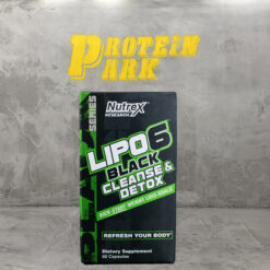 NUTREX  Lipo 6 Black Cleanse & Detox 60 caps